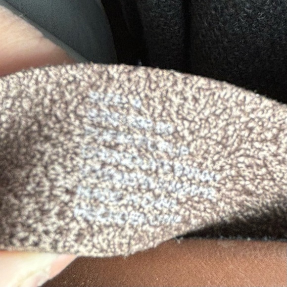 GAP Sz 9 Slides Flip Flop Style Vegan Leather Comfort Insole - Picture 9 of 9